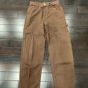 Brown Garage Cargo Pants